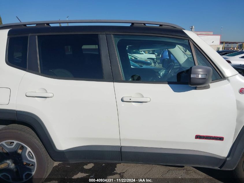 2015 Jeep Renegade Trailhawk VIN: ZACCJBCT4FPC08364 Lot: 40934331