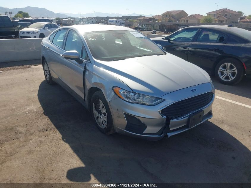 2020 Ford Fusion S VIN: 3FA6P0G79LR181781 Lot: 40934368