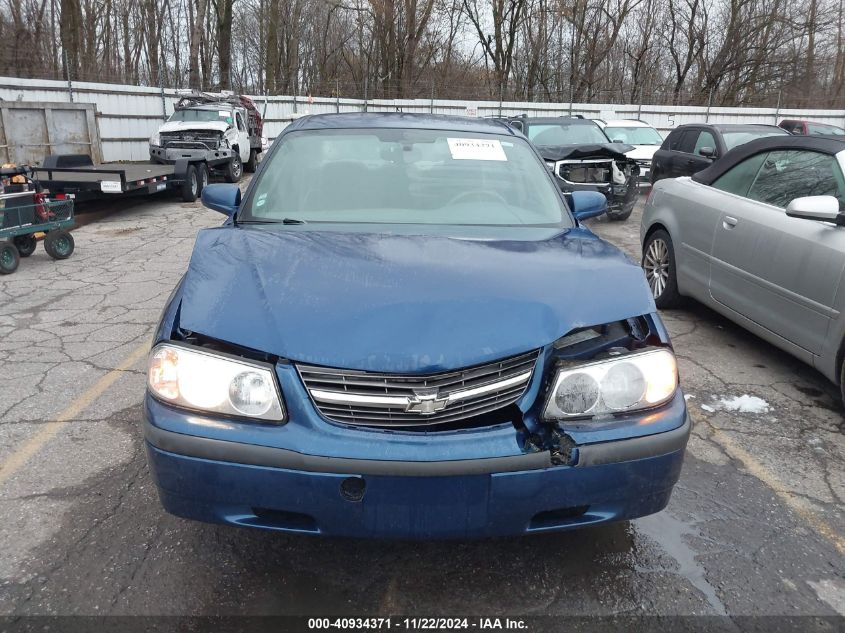 2005 Chevrolet Impala VIN: 2G1WF52E059389436 Lot: 40934371