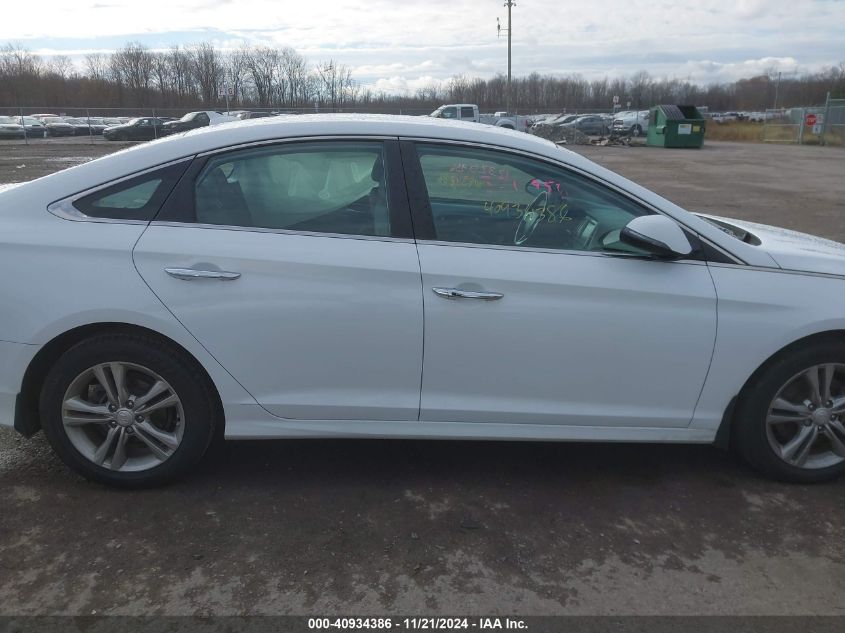 2019 Hyundai Sonata Sel VIN: 5NPE34AF3KH804337 Lot: 40934386