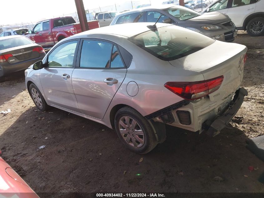 2021 Kia Rio Lx VIN: 3KPA24AD3ME414166 Lot: 40934402