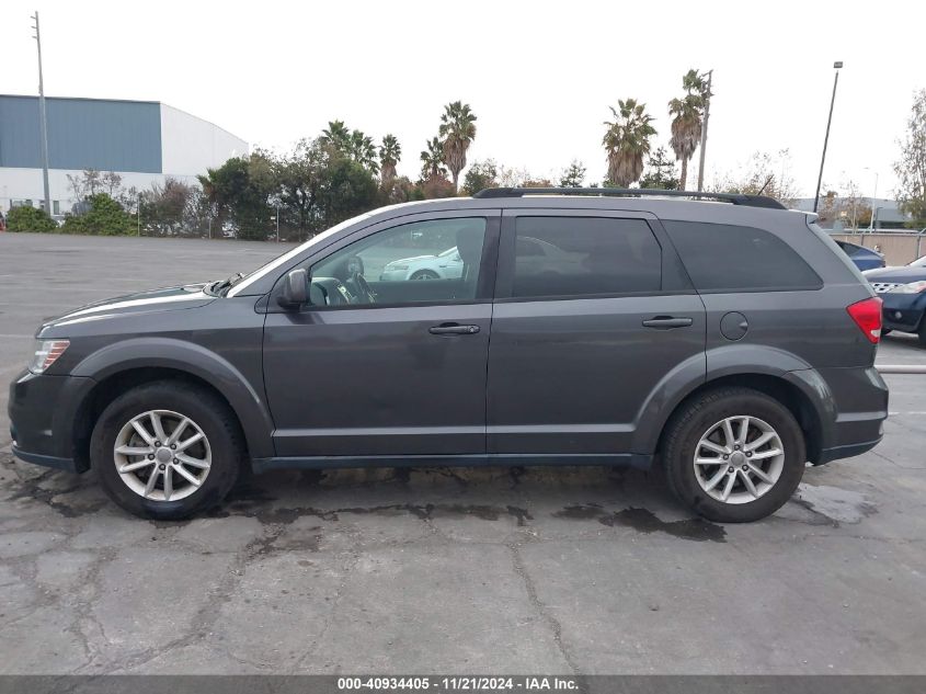 2016 Dodge Journey Sxt VIN: 3C4PDCBG8GT157481 Lot: 40934405