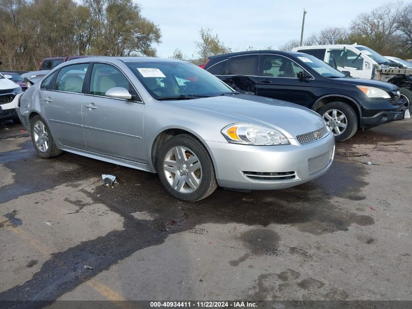 2013 Chevrolet Impala Lt VIN: 2G1WB5E38D1114108 Lot: 40934411