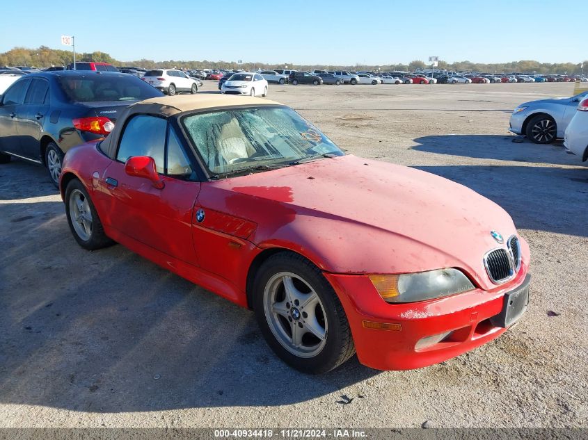 1997 BMW Z3 1.9L VIN: 4USCH7324VLB84311 Lot: 40934418