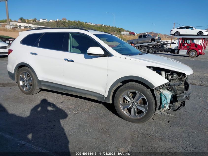 2016 Hyundai Santa Fe Se VIN: KM8SM4HF1GU163753 Lot: 40934419