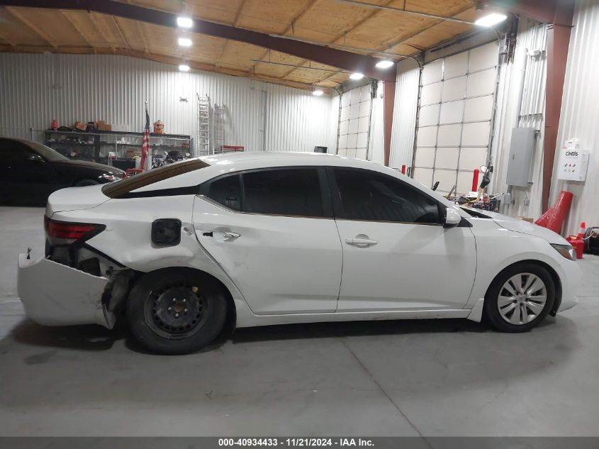 2020 Nissan Sentra S Xtronic Cvt VIN: 3N1AB8BV5LY243998 Lot: 40934433