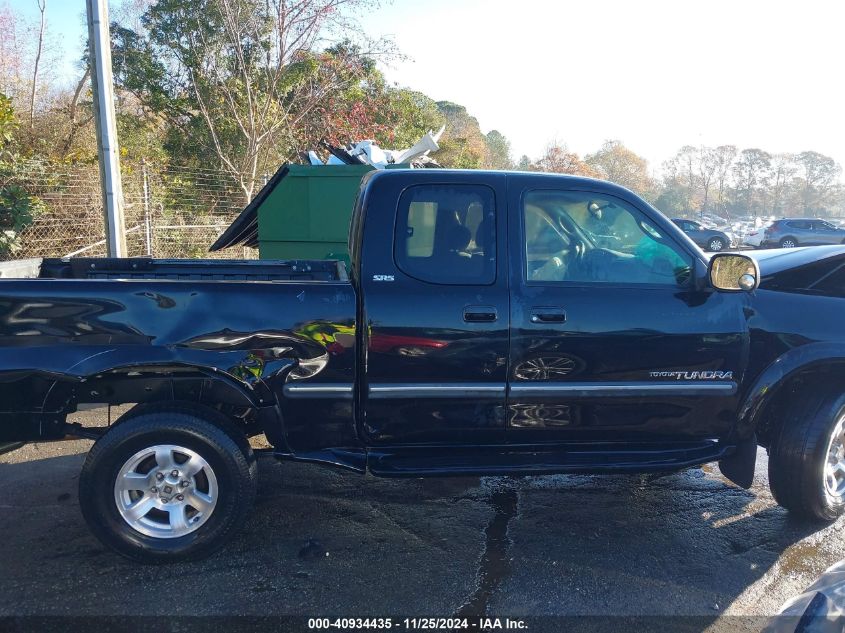 2000 Toyota Tundra Access Cab/Access Cab Sr5 VIN: 5TBBT4416YS038148 Lot: 40934435