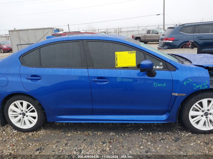 2021 Subaru Wrx VIN: JF1VA1A67M9818005 Lot: 40934436