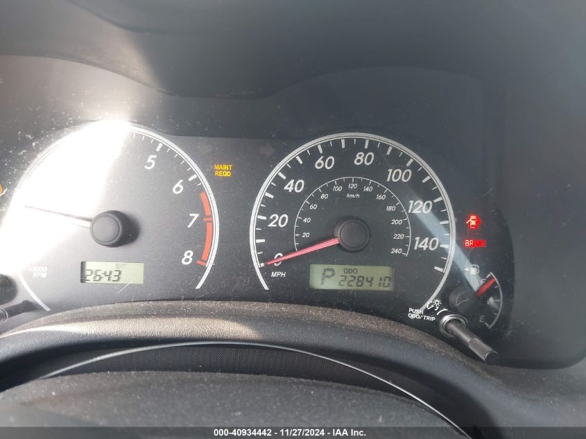 2009 Toyota Corolla VIN: 1NXBU4DE59Z146945 Lot: 40934442