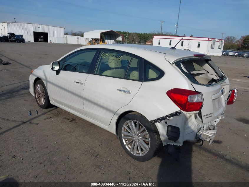 VIN JF1GPAG65EH323355 2014 Subaru Impreza, 2.0I Lim... no.3