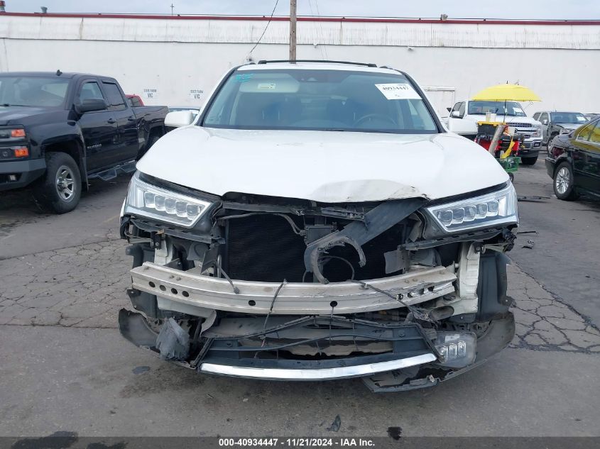 2017 Acura Mdx Advance Package VIN: 5FRYD4H85HB015887 Lot: 40934447