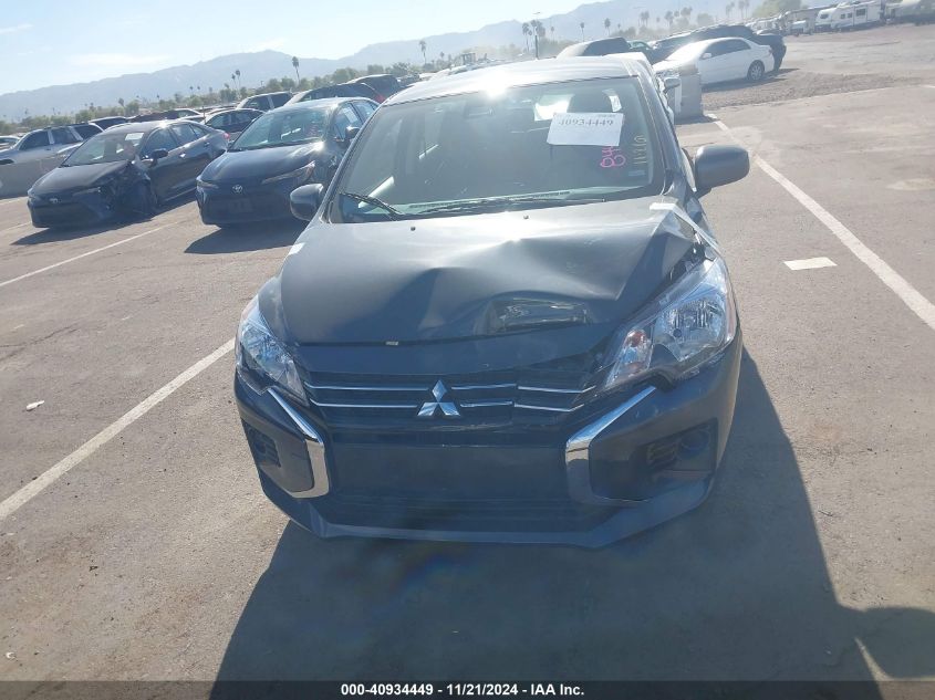 2024 Mitsubishi Mirage Es/Le VIN: ML32AUHJ9RH019366 Lot: 40934449