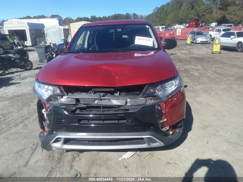 2019 Mitsubishi Outlander Es VIN: JA4AD2A39KZ004716 Lot: 40934450