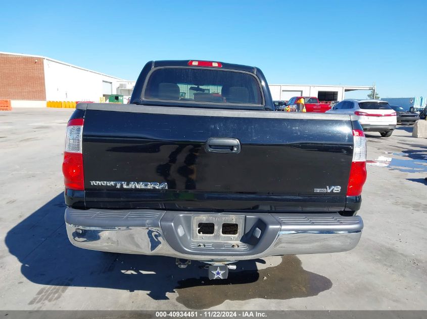 2006 Toyota Tundra Sr5 V8 VIN: 5TBET34176S548822 Lot: 40934451