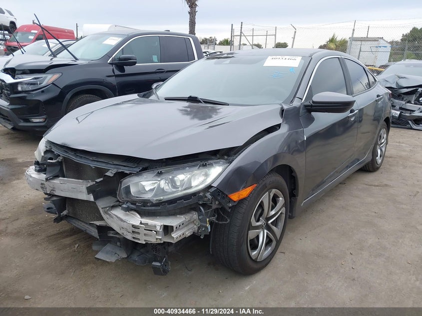 2019 HONDA CIVIC VIN: 2HGFC2F63KH529743