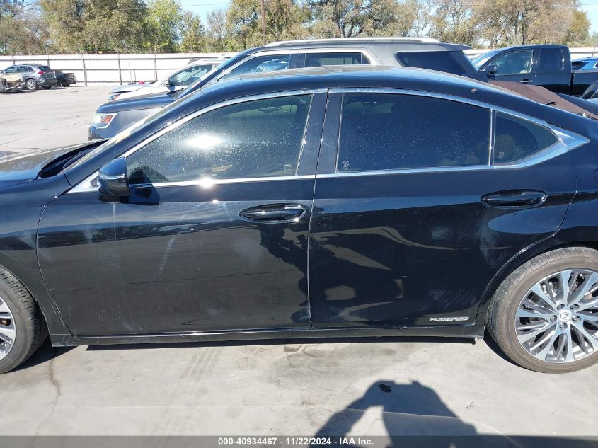 2019 Lexus Es 300H VIN: JTHB21B15K2002072 Lot: 40934467