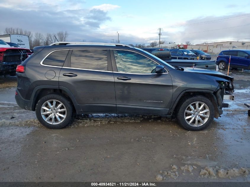 2015 Jeep Cherokee Limited VIN: 1C4PJMDS6FW698327 Lot: 40934521