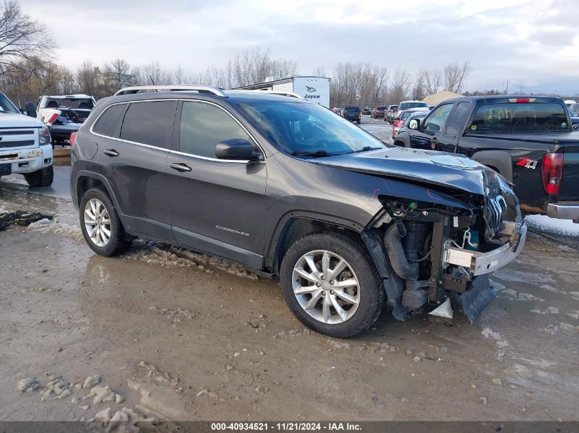 2015 Jeep Cherokee Limited VIN: 1C4PJMDS6FW698327 Lot: 40934521