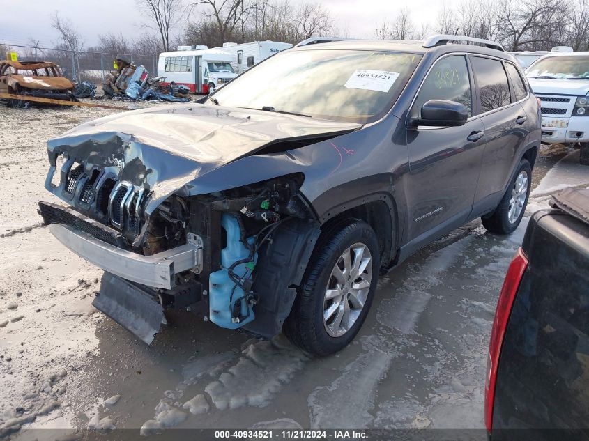 2015 Jeep Cherokee Limited VIN: 1C4PJMDS6FW698327 Lot: 40934521