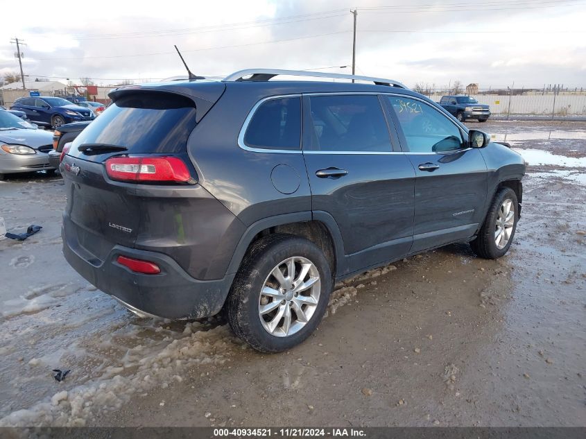 2015 Jeep Cherokee Limited VIN: 1C4PJMDS6FW698327 Lot: 40934521