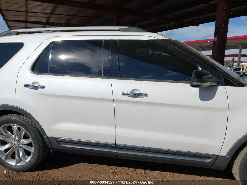 2014 Ford Explorer Xlt VIN: 1FM5K7D86EGB08416 Lot: 40934527