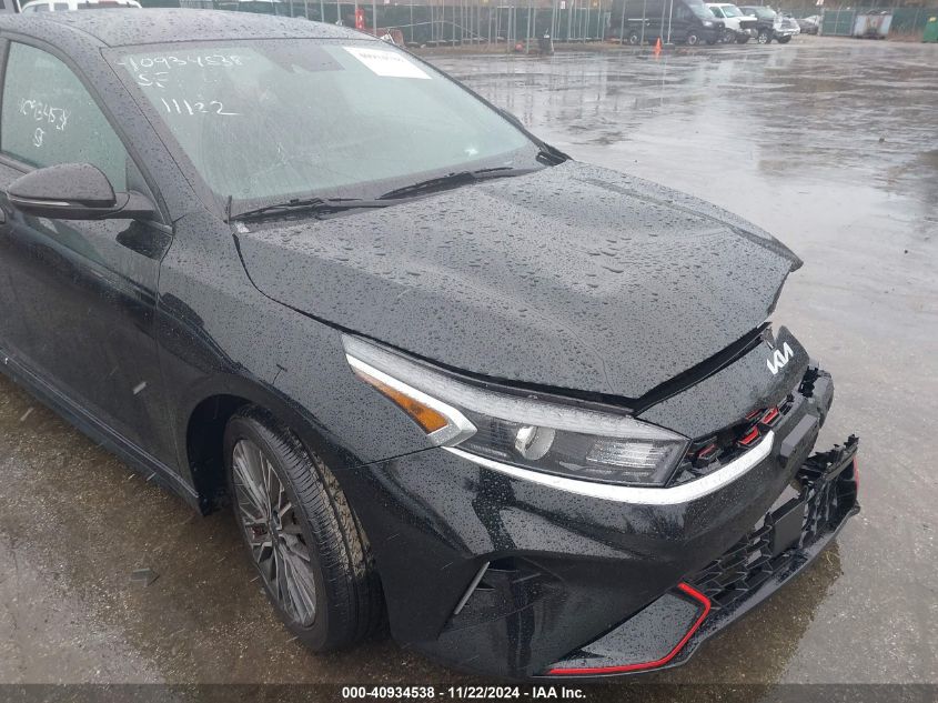 2023 Kia Forte Gt-Line VIN: 3KPF54AD2PE611430 Lot: 40934538