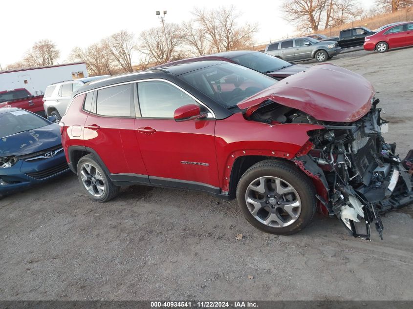 2019 Jeep Compass Limited 4X4 VIN: 3C4NJDCB8KT661076 Lot: 40934541