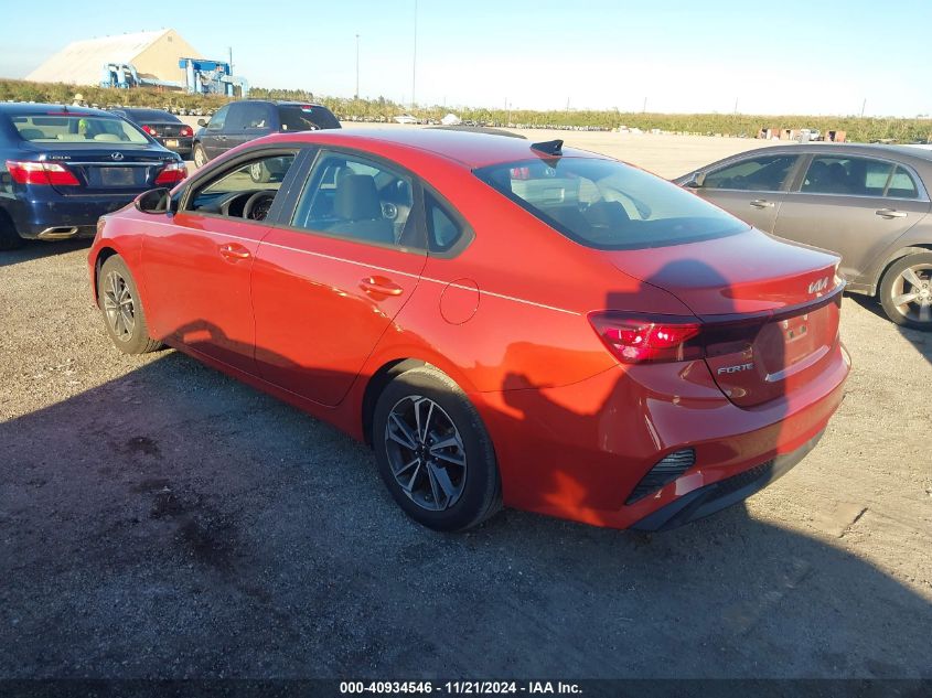 2022 Kia Forte Lxs VIN: 3KPF24AD6NE483442 Lot: 40934546