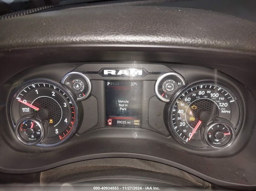 2022 Ram 3500 Tradesman 4X4 8' Box VIN: 3C63R3GL4NG399980 Lot: 40934553