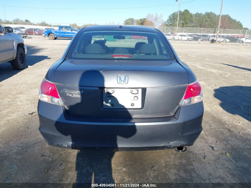 2010 Honda Accord 2.4 Ex-L VIN: 1HGCP2F88AA185249 Lot: 40934561