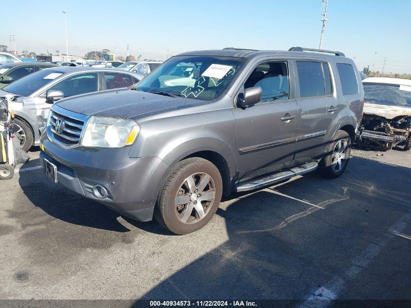 2012 Honda Pilot Touring VIN: 5FNYF3H92CB029902 Lot: 40934573