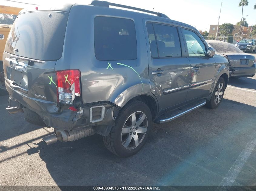 2012 Honda Pilot Touring VIN: 5FNYF3H92CB029902 Lot: 40934573