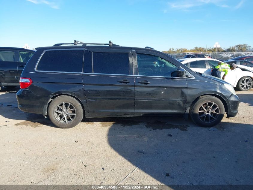 2006 Honda Odyssey Touring VIN: 5FNRL38886B012465 Lot: 40934585