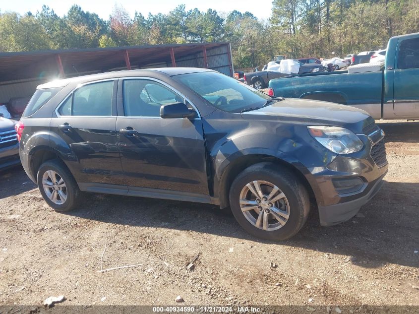 2016 Chevrolet Equinox Ls VIN: 1GNALBEK5GZ105096 Lot: 40934590