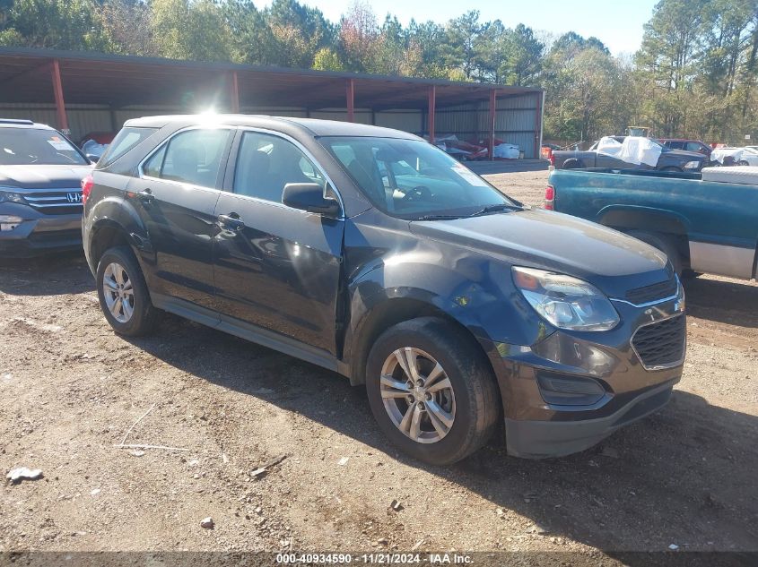 2016 Chevrolet Equinox Ls VIN: 1GNALBEK5GZ105096 Lot: 40934590