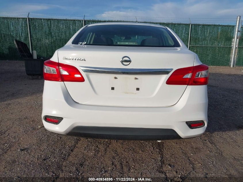 2016 Nissan Sentra Fe+ S/S/Sl/Sr/Sv VIN: 3N1AB7AP9GY312047 Lot: 40934595