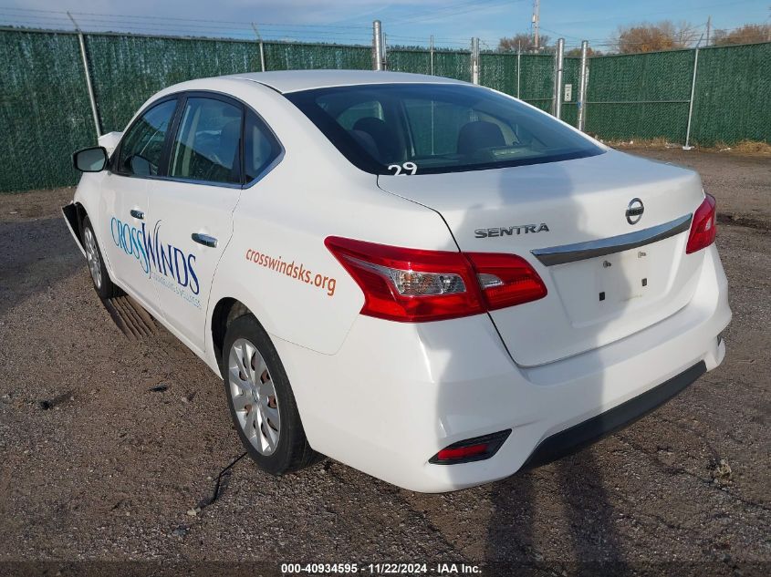 2016 Nissan Sentra Fe+ S/S/Sl/Sr/Sv VIN: 3N1AB7AP9GY312047 Lot: 40934595