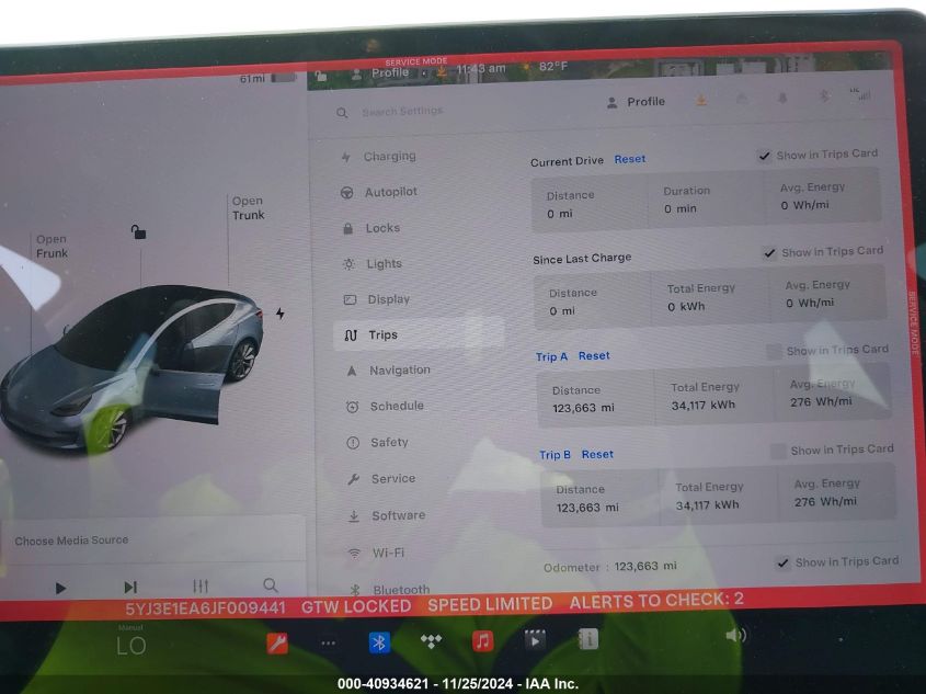 VIN 5YJ3E1EA6JF009441 2018 Tesla Model 3, Long Rang... no.7