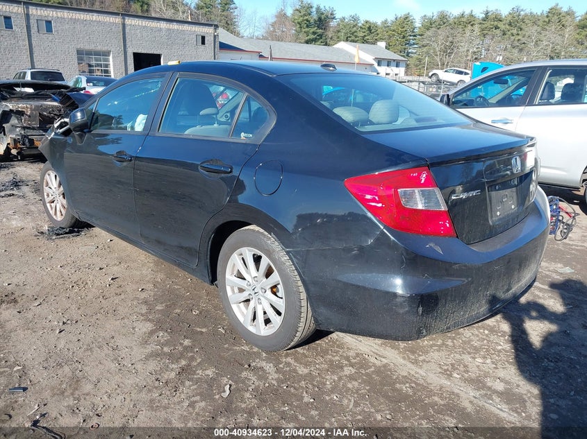 2012 HONDA CIVIC VIN: 19XFB2F94CE309424