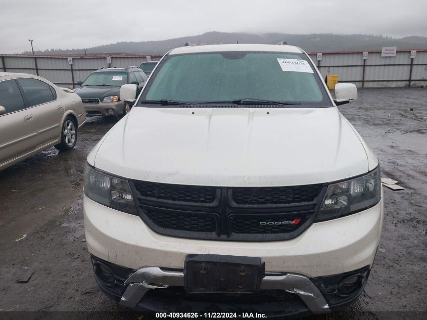 2018 Dodge Journey Crossroad Awd VIN: 3C4PDDGG1JT252129 Lot: 40934626