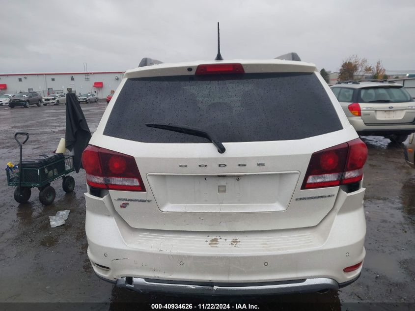 2018 Dodge Journey Crossroad Awd VIN: 3C4PDDGG1JT252129 Lot: 40934626