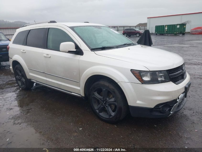 2018 Dodge Journey Crossroad Awd VIN: 3C4PDDGG1JT252129 Lot: 40934626