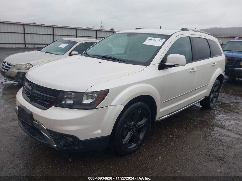 2018 Dodge Journey Crossroad Awd VIN: 3C4PDDGG1JT252129 Lot: 40934626