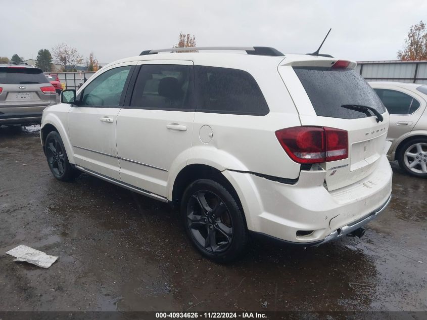 2018 Dodge Journey Crossroad Awd VIN: 3C4PDDGG1JT252129 Lot: 40934626