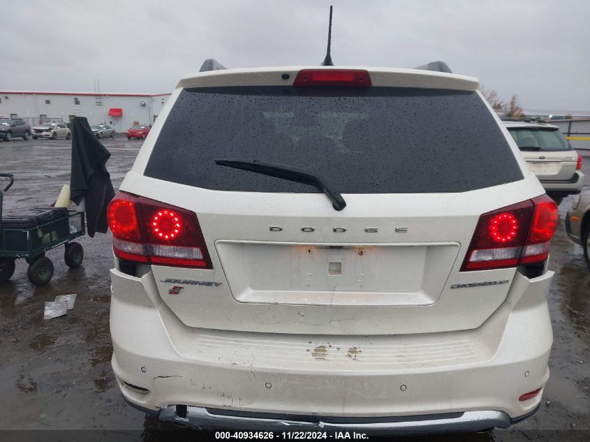 2018 Dodge Journey Crossroad Awd VIN: 3C4PDDGG1JT252129 Lot: 40934626