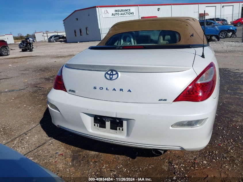 2007 Toyota Camry Solara Se VIN: 4T1FA38P97U132036 Lot: 40934634