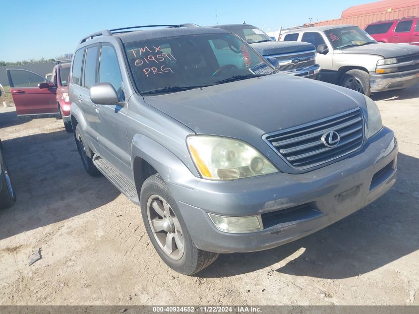 2003 Lexus Gx 470 VIN: JTJBT20X730019591 Lot: 40934652