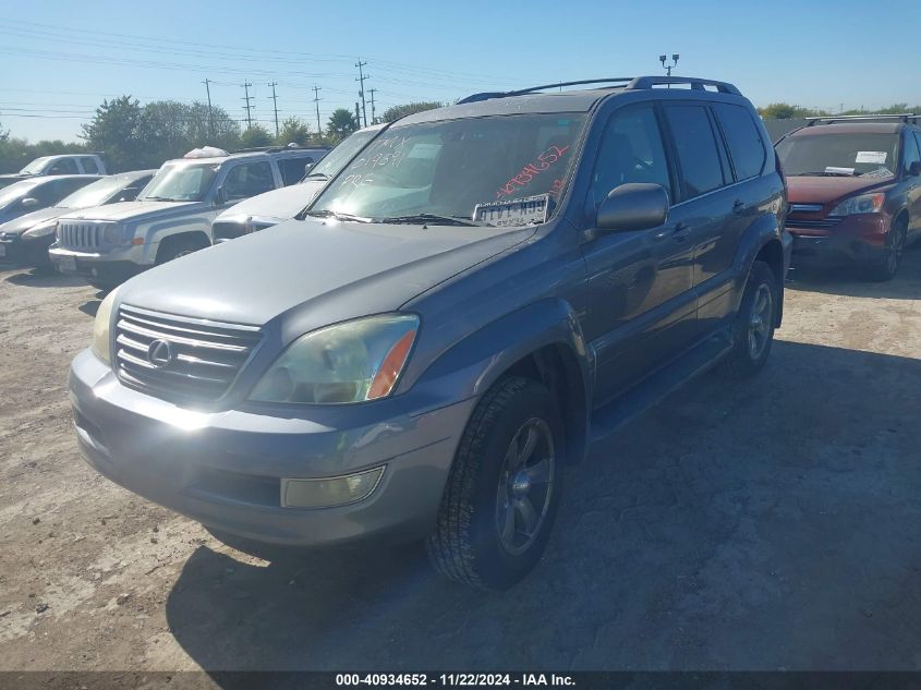 2003 Lexus Gx 470 VIN: JTJBT20X730019591 Lot: 40934652