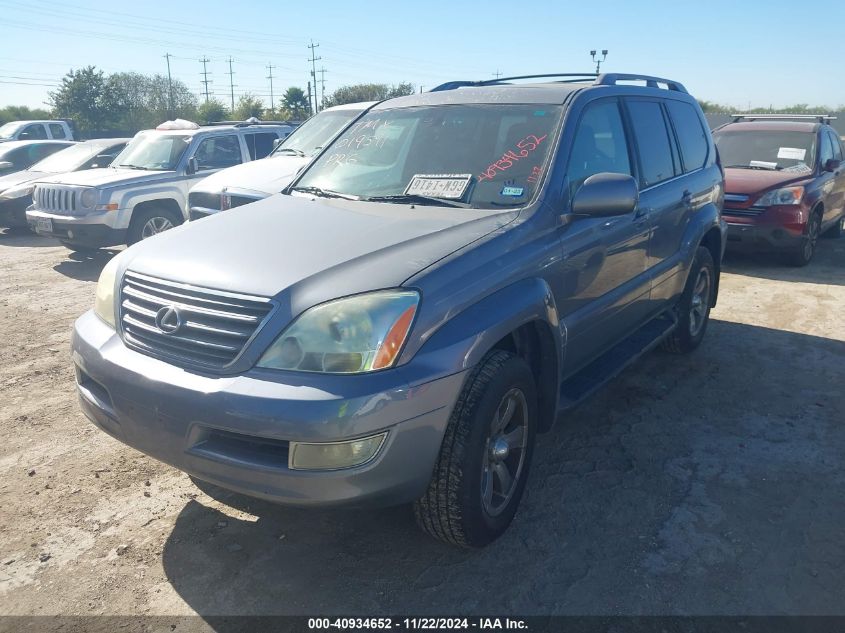 2003 Lexus Gx 470 VIN: JTJBT20X730019591 Lot: 40934652