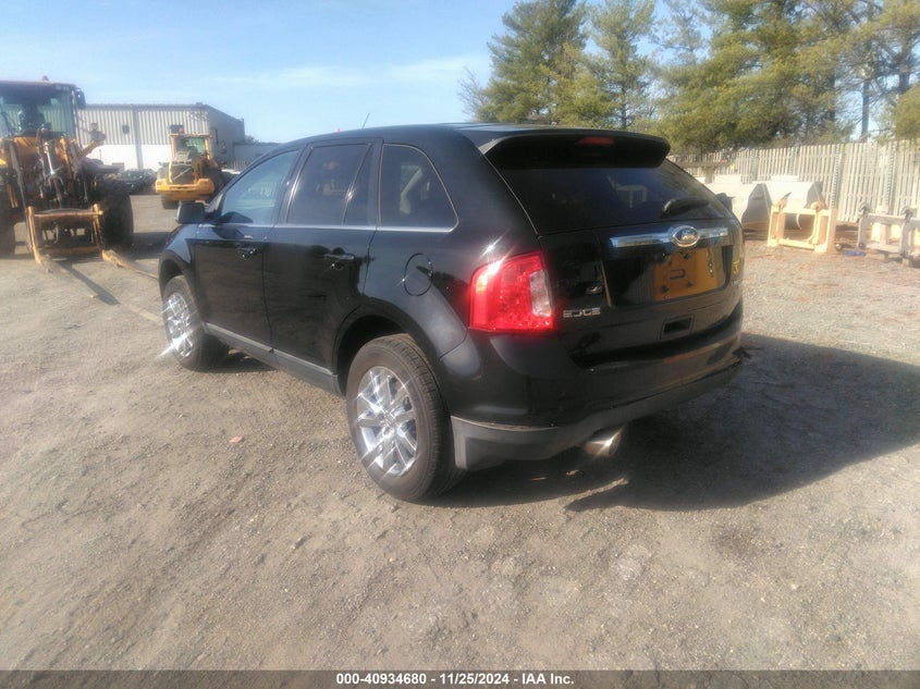 Vin: 2fmdk4kc8cba05813, lot: 41424435, ford edge limited 20123